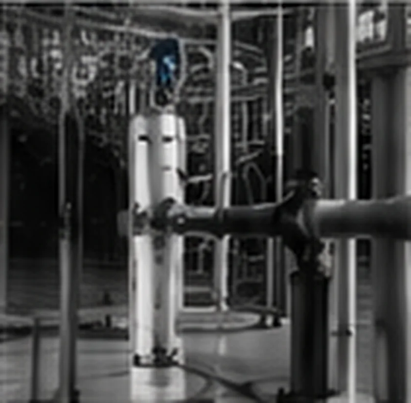 Industrial pipework used to illustrate multi-sensor perception